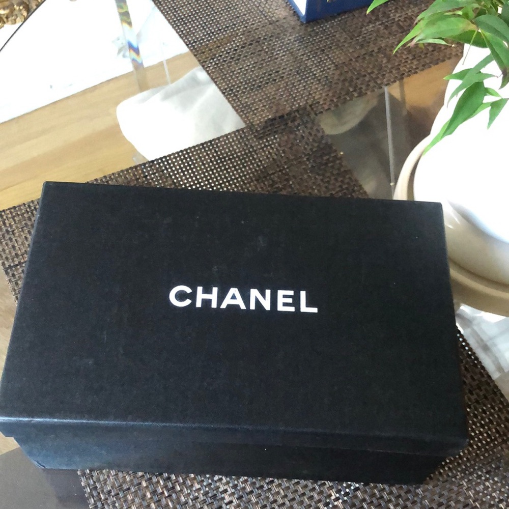 CHANEL Black Logo Shoe/Accessory Box